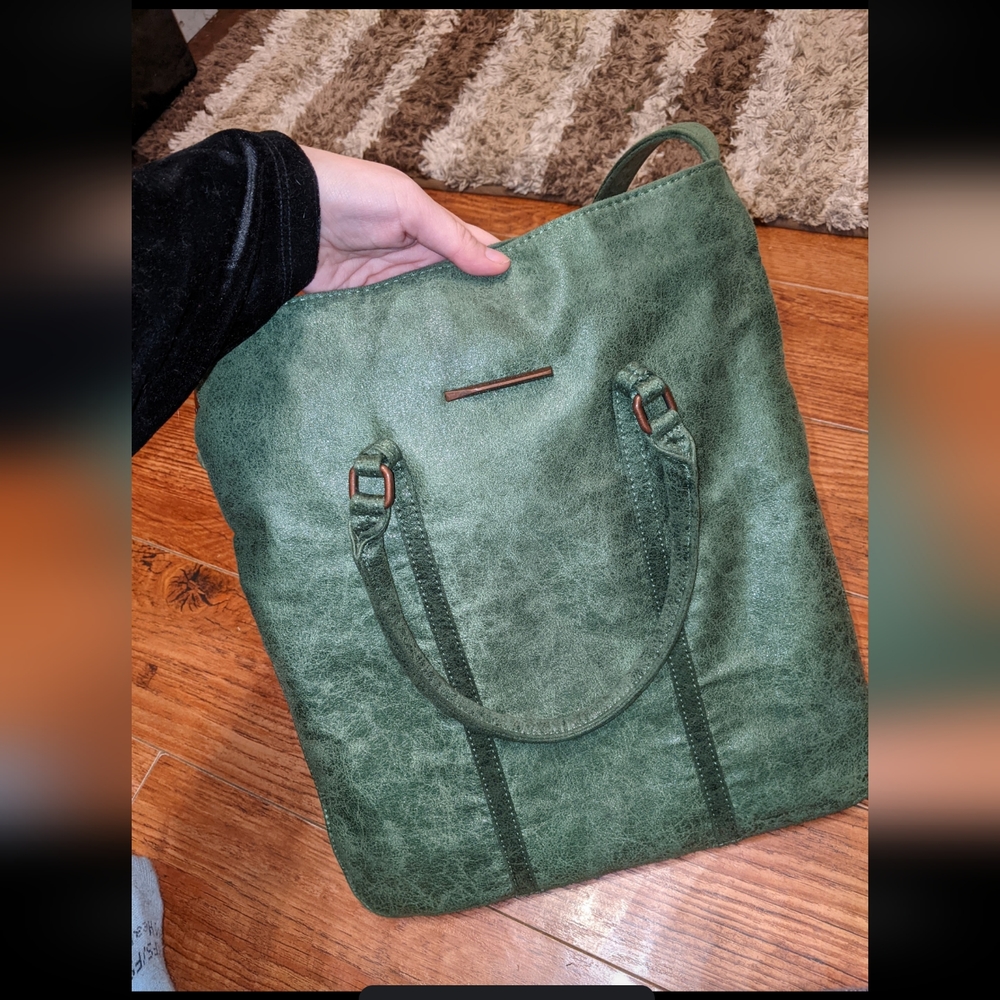 Faux suede Matt & Nat handbag